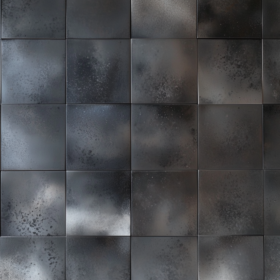 Clouded steel_iron finish_patina