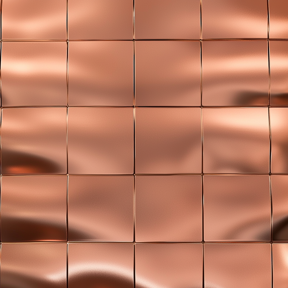 Shiny Copper Metal Finishing 